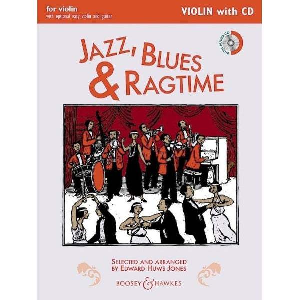 Jazz, Blues & Ragtime Violin with CD (New Edition)-Sheet Music-Boosey & Hawkes-Logans Pianos