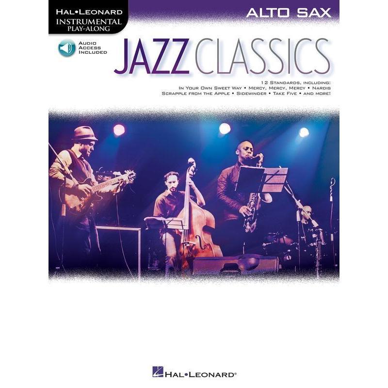 Jazz Classics for Alto Saxophone-Sheet Music-Hal Leonard-Logans Pianos