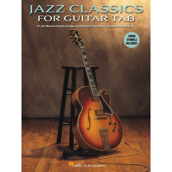 Jazz Classics for Guitar Tab-Sheet Music-Hal Leonard-Logans Pianos