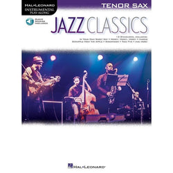Jazz Classics for Tenor Saxophone-Sheet Music-Hal Leonard-Logans Pianos