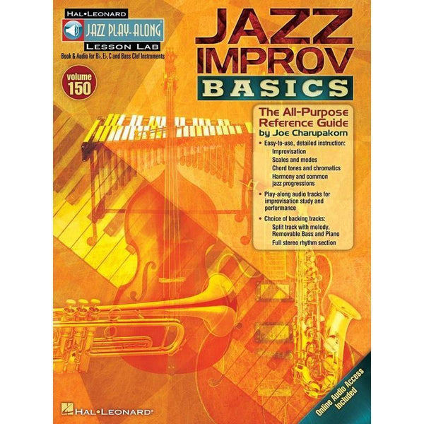 Jazz Improv Basics - The All-Purpose Reference Guide-Sheet Music-Hal Leonard-Logans Pianos
