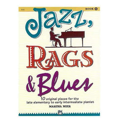 Jazz, Rags & Blues, Book 1-Sheet Music-Alfred Music-Logans Pianos