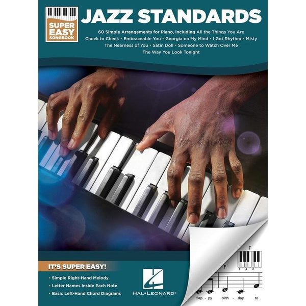 Jazz Standards - Super Easy Songbook-Sheet Music-Hal Leonard-Logans Pianos