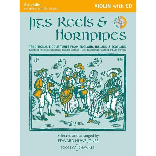 Jigs, Reels & Hornpipes, Violin with CD-Sheet Music-Boosey & Hawkes-Logans Pianos