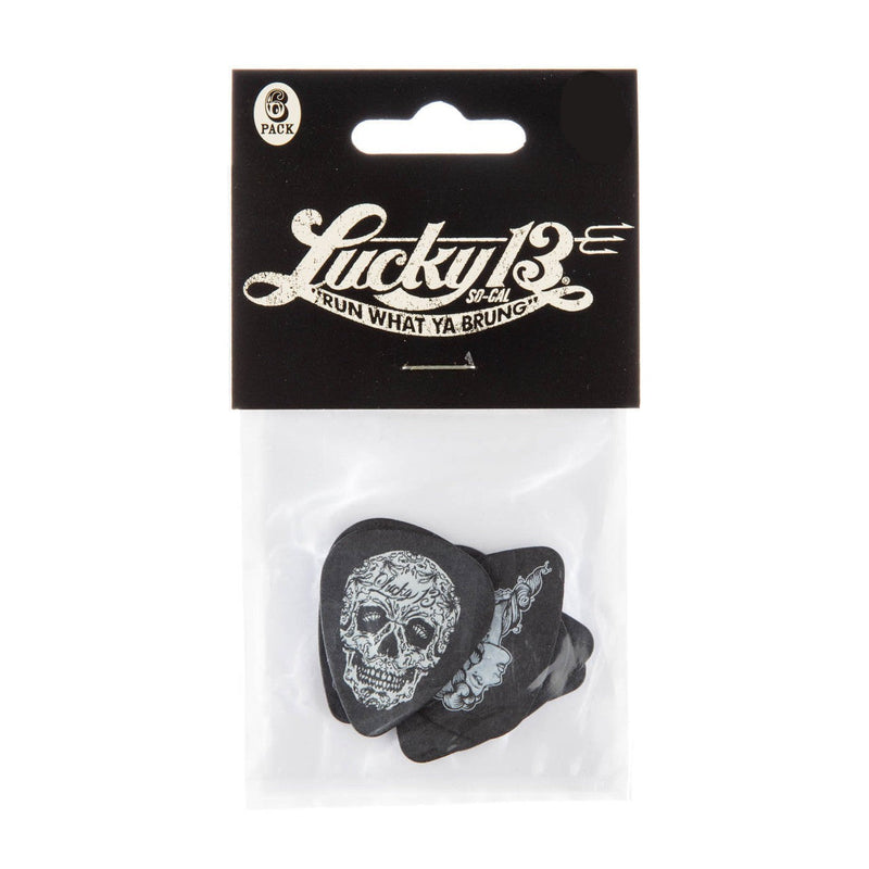 Jim Dunlop Lucky 13 Guitar Picks-Guitar & Bass-Jim Dunlop-0.60mm-Logans Pianos