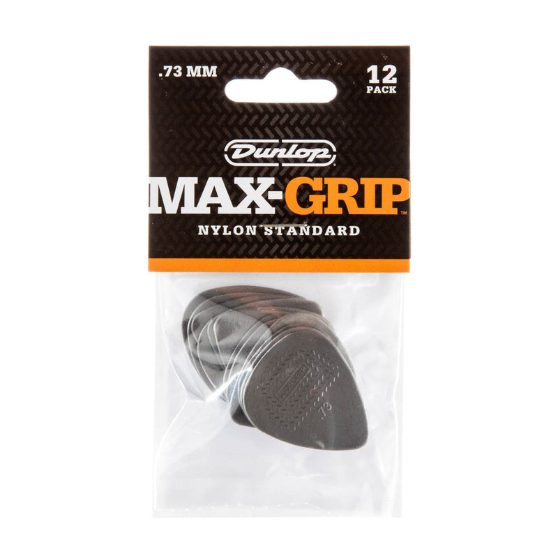 Jim Dunlop Nylon Max-Grip Guitar Picks - 12 Pack-Guitar & Bass-Jim Dunlop-0.60mm-Logans Pianos