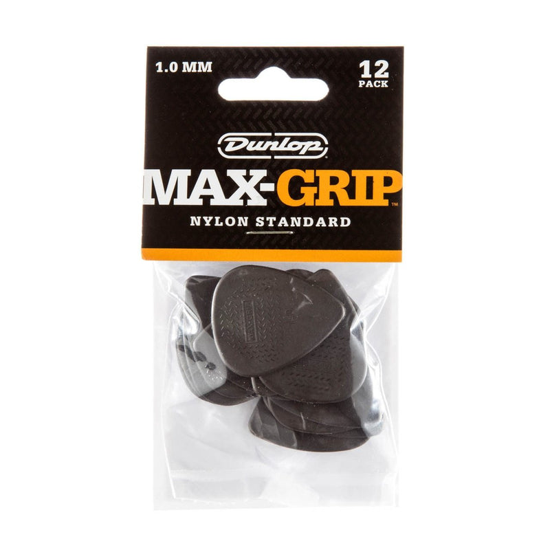 Jim Dunlop Nylon Max-Grip Guitar Picks - 12 Pack-Guitar & Bass-Jim Dunlop-0.60mm-Logans Pianos