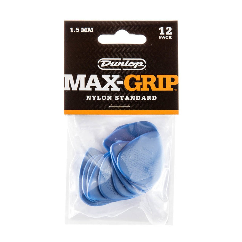 Jim Dunlop Nylon Max-Grip Guitar Picks - 12 Pack-Guitar & Bass-Jim Dunlop-0.60mm-Logans Pianos