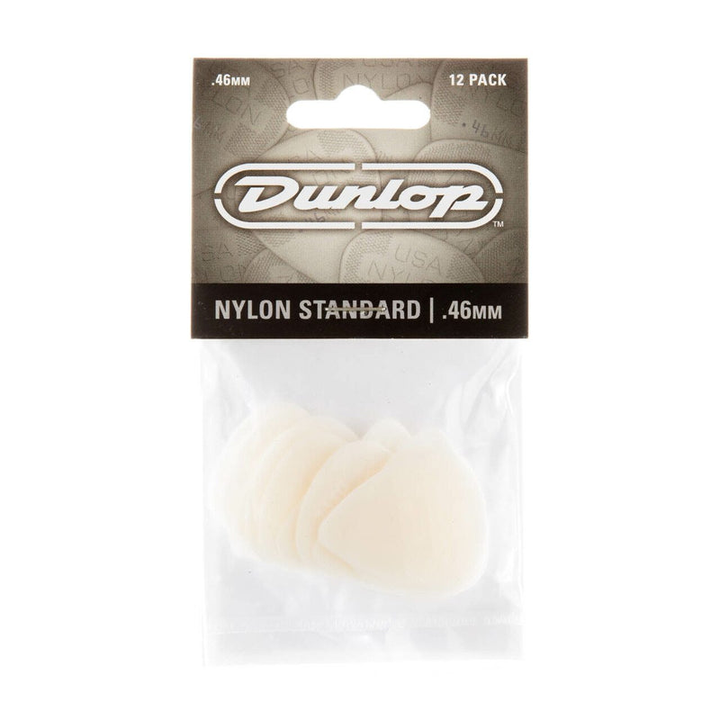 Jim Dunlop Nylon Standard Guitar Picks - 12 Pack-Guitar & Bass-Jim Dunlop-0.38mm-Logans Pianos
