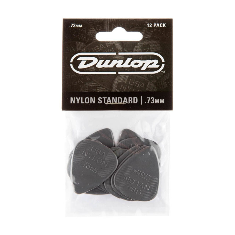 Jim Dunlop Nylon Standard Guitar Picks - 12 Pack-Guitar & Bass-Jim Dunlop-0.38mm-Logans Pianos