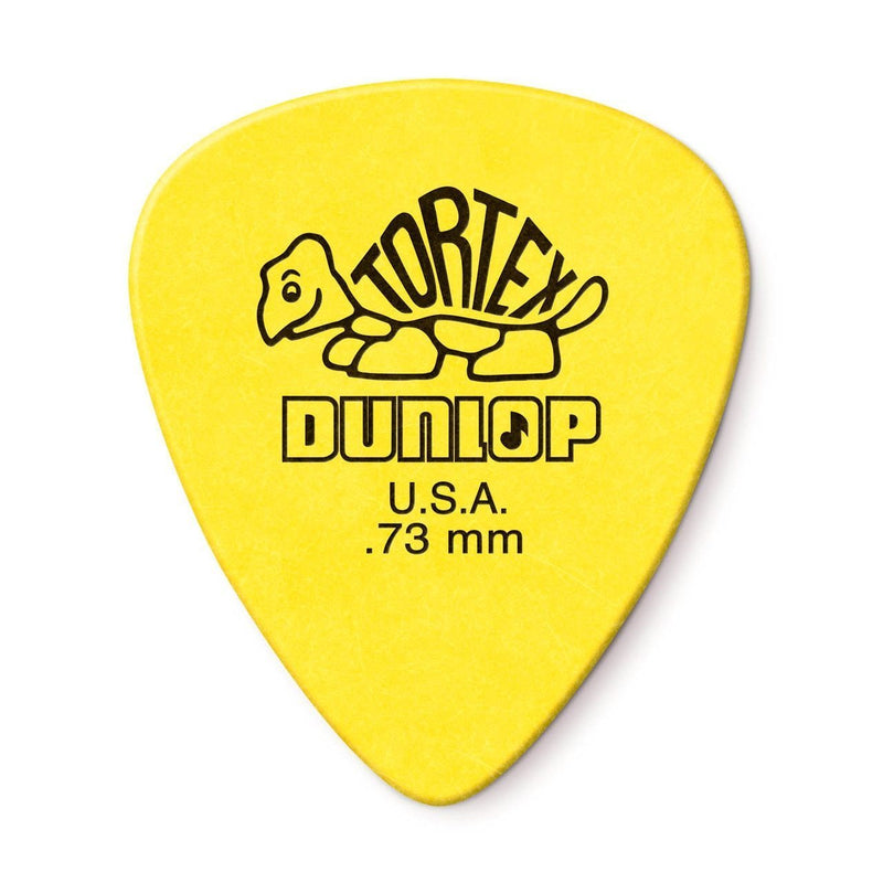 Jim Dunlop Tortex Guitar Picks - 12 Pack-Guitar & Bass-Jim Dunlop-0.73mm-Logans Pianos