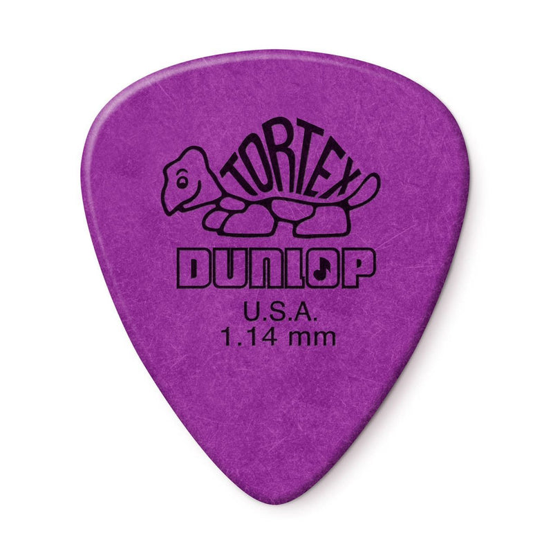 Jim Dunlop Tortex Guitar Picks - 12 Pack-Guitar & Bass-Jim Dunlop-1.14mm-Logans Pianos