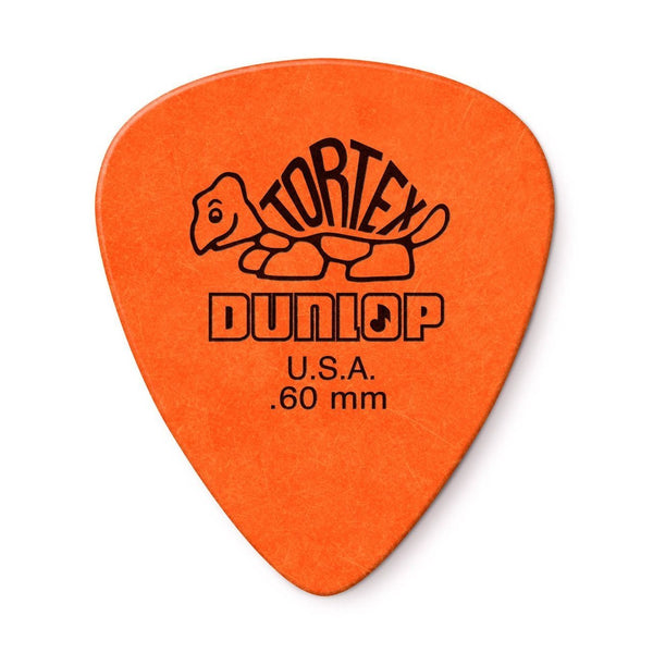 Jim Dunlop Tortex Guitar Picks - 12 Pack-Guitar & Bass-Jim Dunlop-0.50mm-Logans Pianos