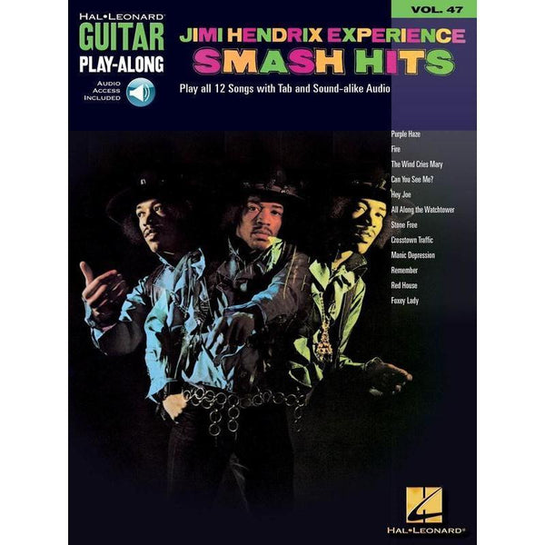 Jimi Hendrix Experience - Smash Hits Guitar Playalong-Sheet Music-Hal Leonard-Logans Pianos