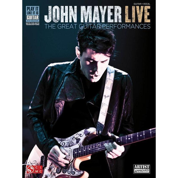 John Mayer Live-Sheet Music-Cherry Lane Music-Logans Pianos