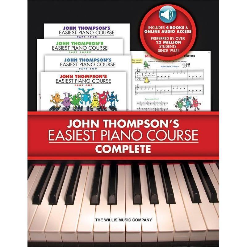 John Thompson's Easiest Piano Course - Complete-Sheet Music-Willis Music-Logans Pianos