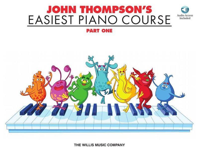 John Thompson's Easiest Piano Course - Part 1-Sheet Music-Willis Music-Book/OLA-Logans Pianos