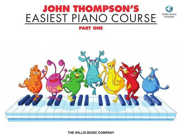 John Thompson's Easiest Piano Course - Part 1-Sheet Music-Willis Music-Book Only-Logans Pianos