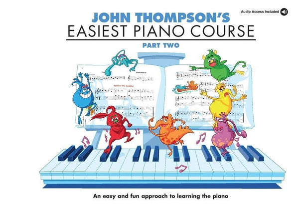 John Thompson's Easiest Piano Course - Part 2-Sheet Music-Willis Music-Book/OLA-Logans Pianos