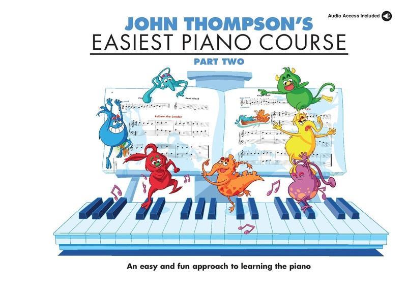 John Thompson's Easiest Piano Course - Part 2-Sheet Music-Willis Music-Book/OLA-Logans Pianos