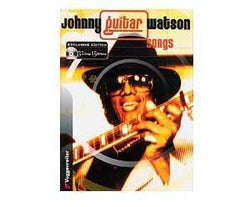 Johnny Guitar Watson Songs Book & CD-Sheet Music-Voggenreiter-Logans Pianos