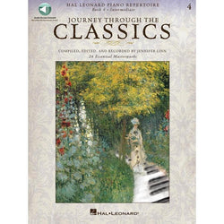 Journey Through the Classics: Book 4 Intermediate-Sheet Music-Hal Leonard-Logans Pianos