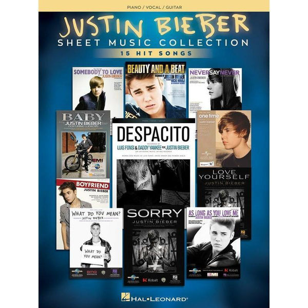 Justin Bieber - Sheet Music Collection-Sheet Music-Hal Leonard-Logans Pianos