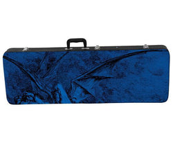 Kaces Grafix Electric Guitar Case - Grim Blue-Guitar & Bass-Kaces-Logans Pianos