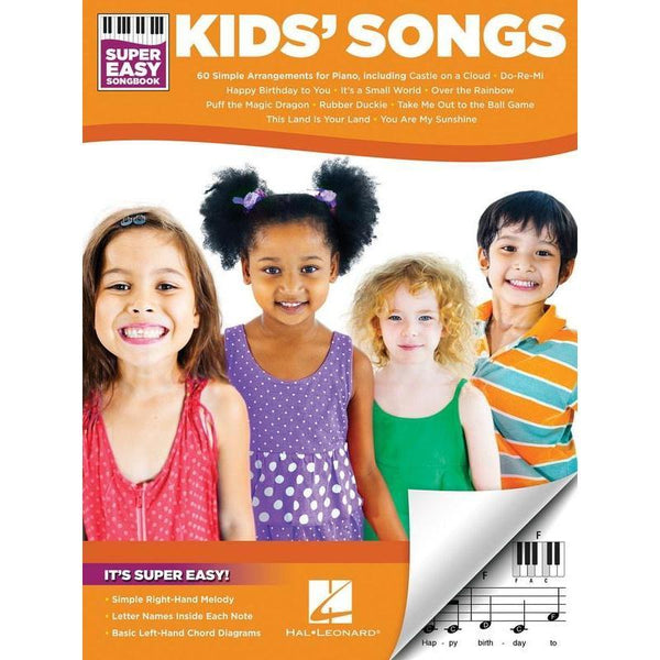 Kids' Songs - Super Easy Songbook-Sheet Music-Hal Leonard-Logans Pianos