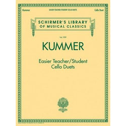 Kummer - Easier Teacher/Student Cello Duets-Sheet Music-G. Schirmer Inc.-Logans Pianos