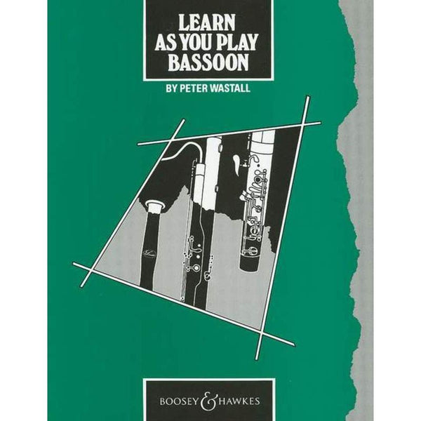 Learn As You Play Bassoon-Sheet Music-Boosey & Hawkes-Logans Pianos