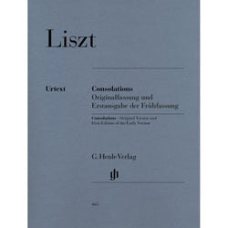 Liszt - Consolations Henle Urtext Edition-Sheet Music-G. Henle Verlag-Logans Pianos