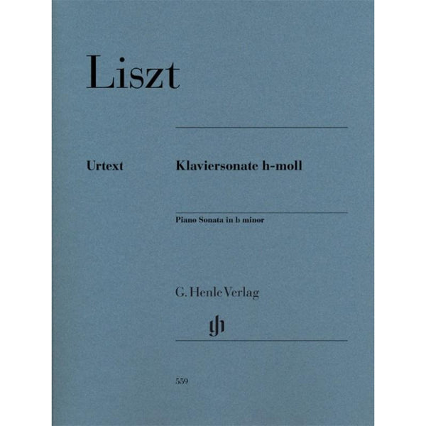 Lizst Piano Sonata B minor-Sheet Music-G. Henle Verlag-Logans Pianos