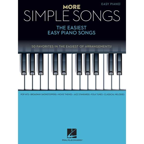MORE Simple Songs - The Easiest Easy Piano Songs-Sheet Music-Hal Leonard-Logans Pianos