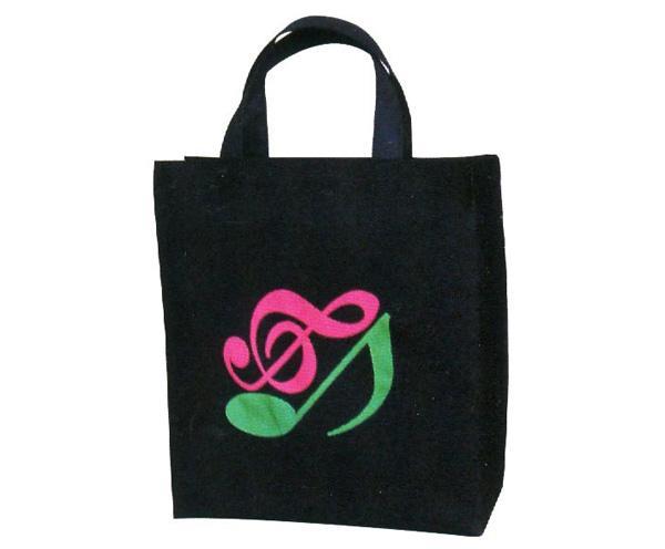 MUSIC CARRY BAG-TALL BLacK CLEF&QUAVER-Sheet Music-Paytons-Logans Pianos