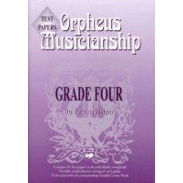 MUSICIANSHIP GR 4 TEST PAPERS-Sheet Music-Orpheus-Logans Pianos