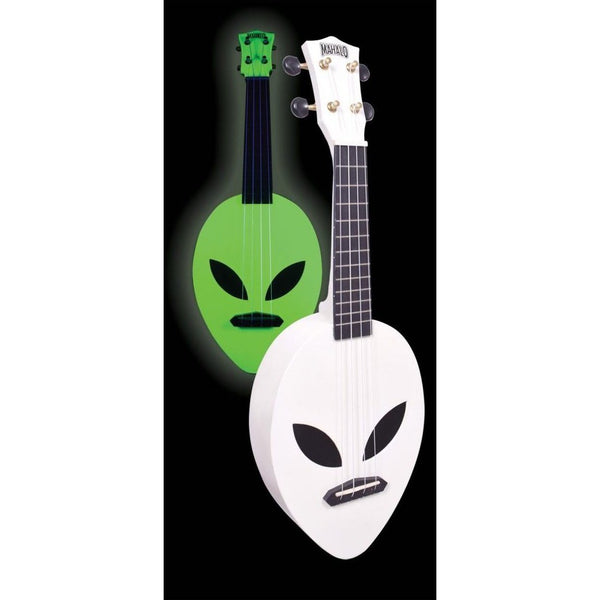 Mahalo Creative "Alien" Ukulele-Ukulele & Folk-Mahalo-Neon Green-Logans Pianos