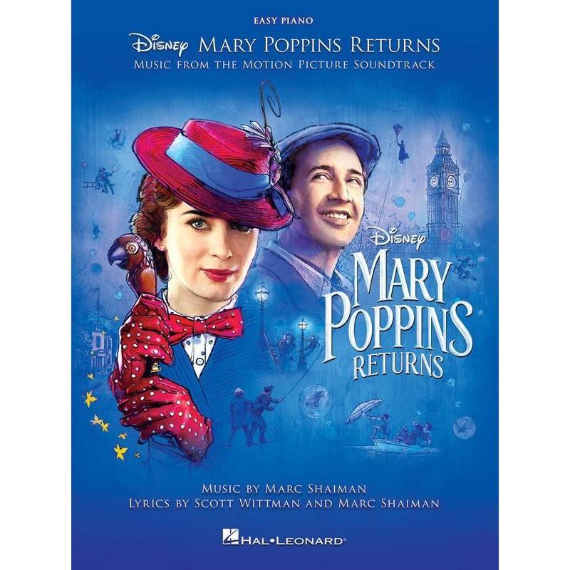 Mary Poppins Returns - Easy Piano-Sheet Music-Hal Leonard-Logans Pianos
