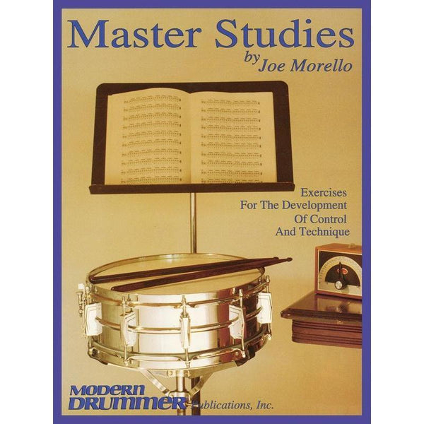 Master Studies-Sheet Music-Modern Drummer Publications-Logans Pianos
