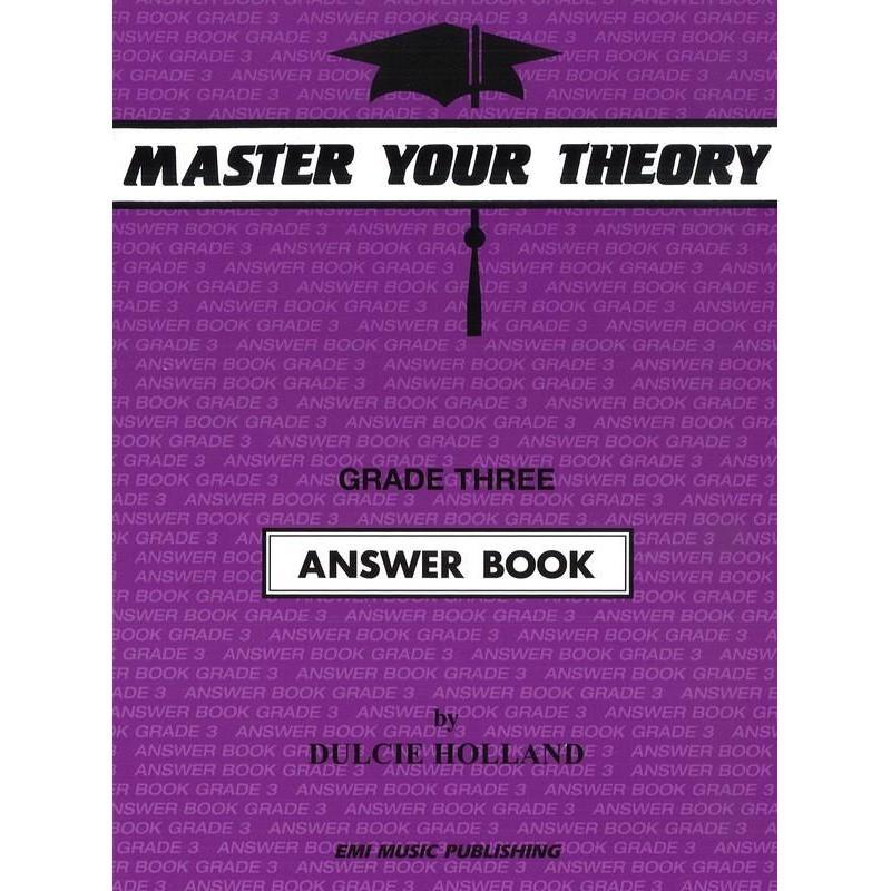 Master Your Theory Grade Three Answer Book-Sheet Music-EMI Music Publishing-Logans Pianos