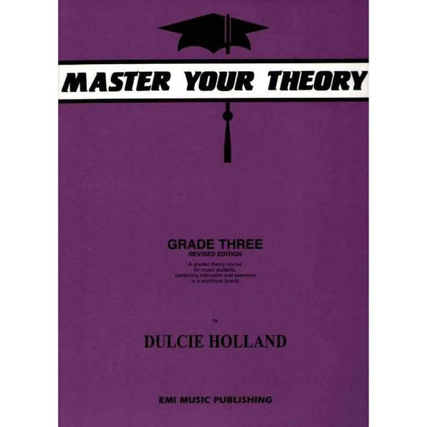 Master Your Theory Grade Three-Sheet Music-EMI Music Publishing-Logans Pianos