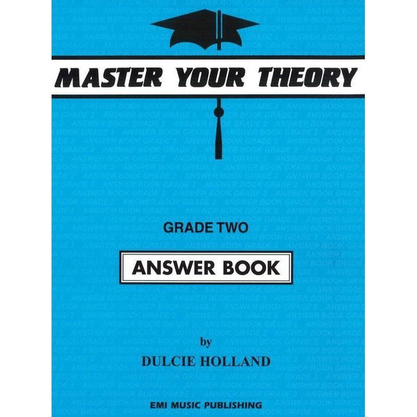 Master Your Theory Grade Two Answer Book-Sheet Music-EMI Music Publishing-Logans Pianos