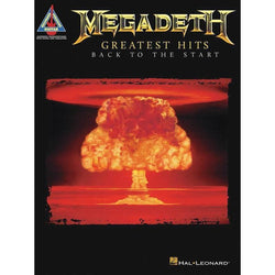 Megadeth - Greatest Hits: Back to the Start-Sheet Music-Hal Leonard-Logans Pianos