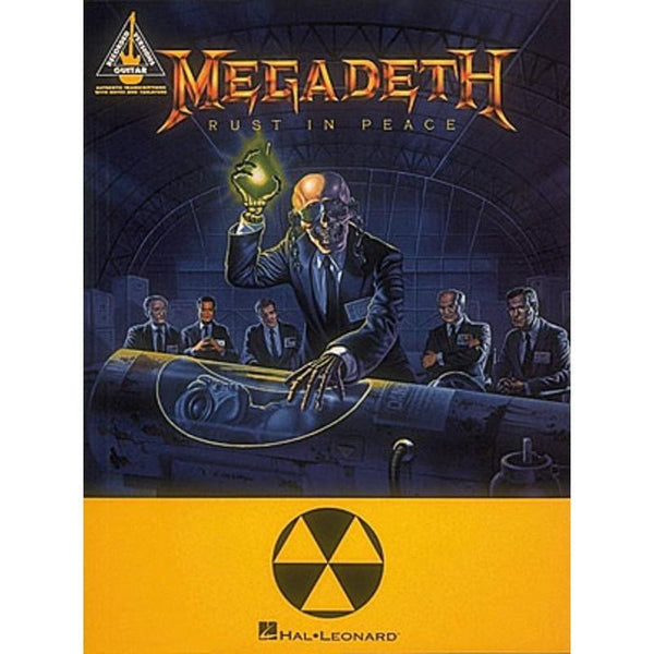 Megadeth - Rust in Peace-Sheet Music-Hal Leonard-Logans Pianos