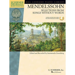 Mendelssohn - Selections from Songs Without Words-Sheet Music-G. Schirmer Inc.-Logans Pianos