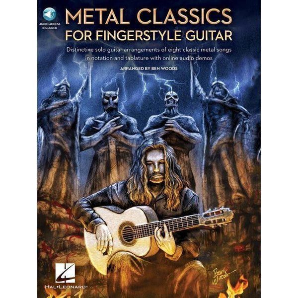 Metal Classics for Fingerstyle Guitar-Sheet Music-Hal Leonard-Logans Pianos