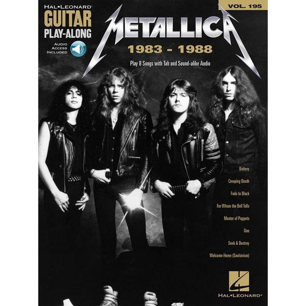 Metallica: 1983-1988-Sheet Music-Hal Leonard-Logans Pianos