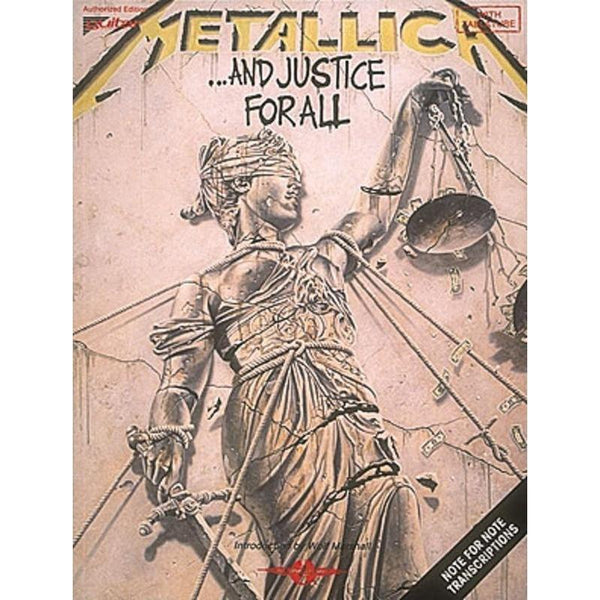 Metallica - ...And Justice for All-Sheet Music-Cherry Lane Music-Logans Pianos