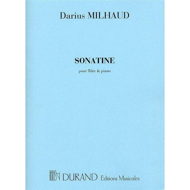 Milhaud- Sonatine-Sheet Music-Durand Editions Musicales-Logans Pianos