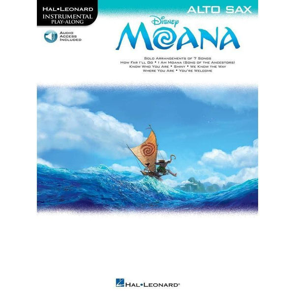 Moana for Alto Saxophone-Sheet Music-Hal Leonard-Logans Pianos
